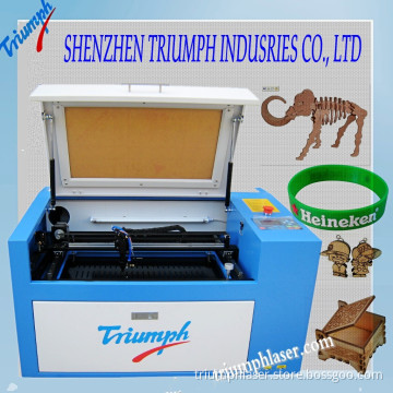 Mini Wood Laser Cutting Machine Nameplate Laser Engraver, Acrylic Wedding Invitations Used CO2 CNC Laser Machine CE/FDA (TR6040)